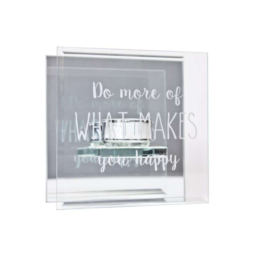 Lysholder "Do What Makes" 14Cm