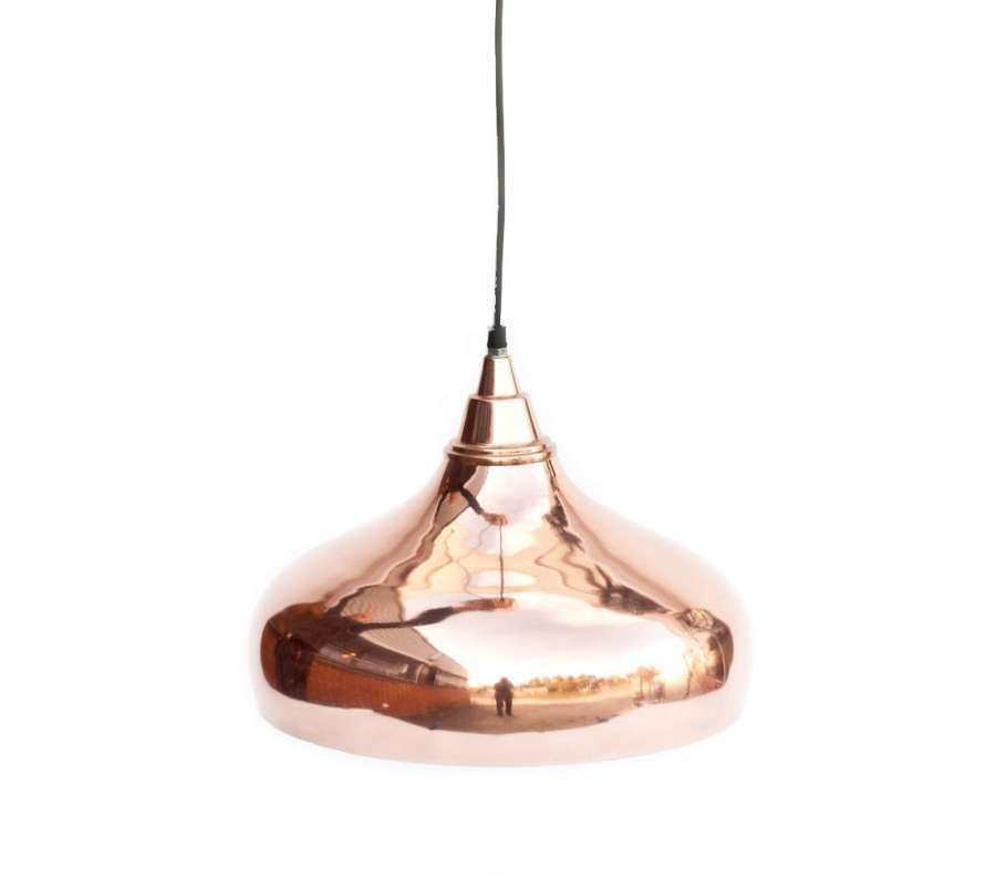 Lampe Blank Kobber 36X36X26Cm