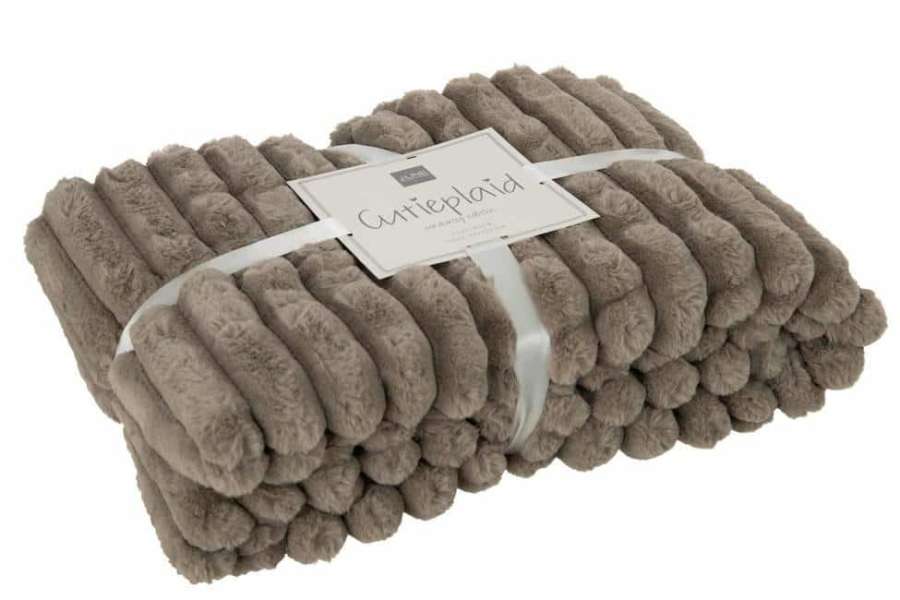 PLAID CORDUROY POLYESTER MOUSE GREY