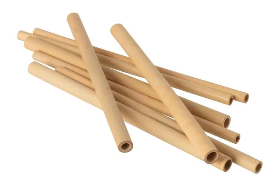 BOX 8XSTRAWS BAMBOO NATURAL