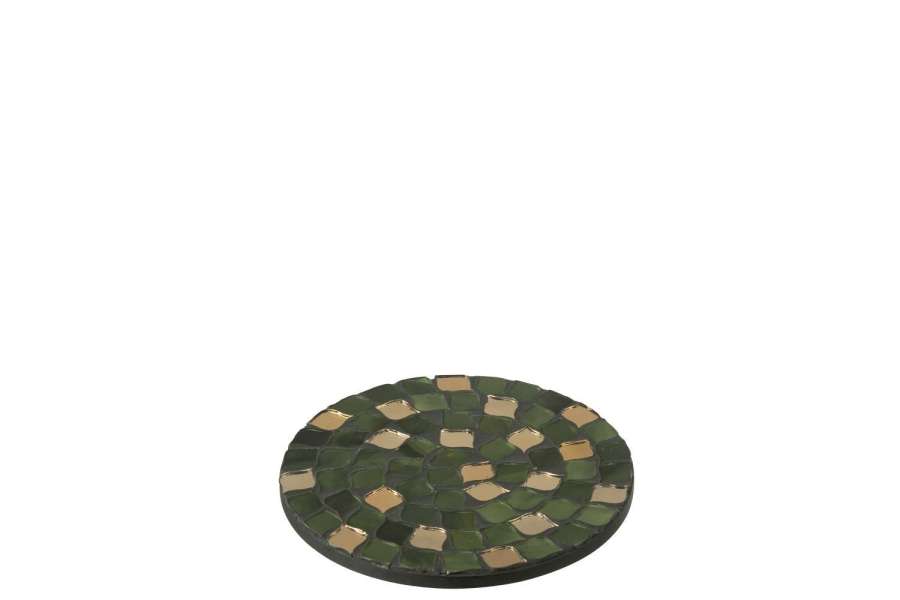 TRAY MOSAIC GREEN SMALL