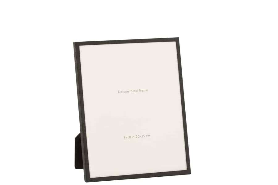 PHOTO FRAME FINE BORDER 20X25 METAL BLACK LARGE