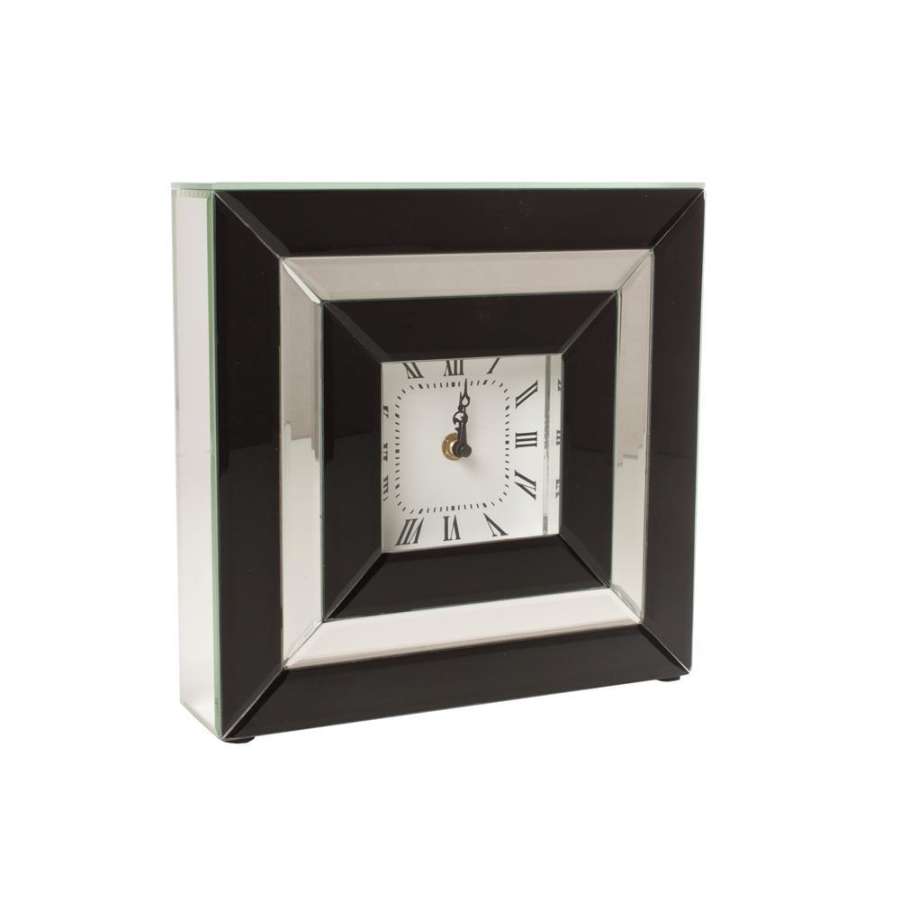 Klokke Blank/Sort 26Cm