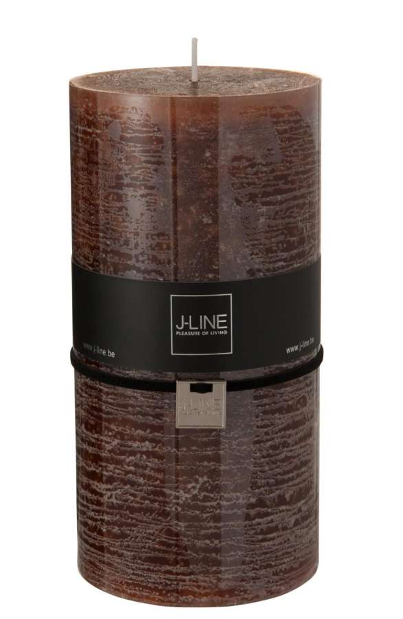 CYLINDER CANDLE BROWN XXL -150H