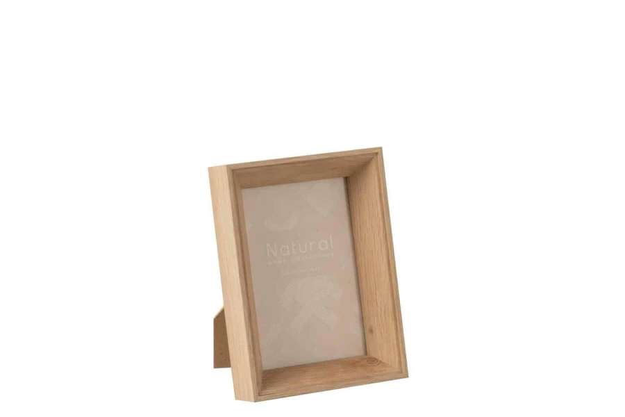 PHOTO FRAME 10X15 DEPTH MDF NATURAL