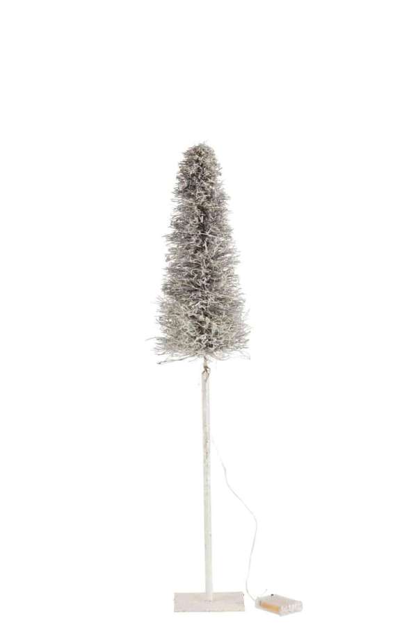 TREE DECO LED/BAT BRANCHES WHITE WASH MEDIUM