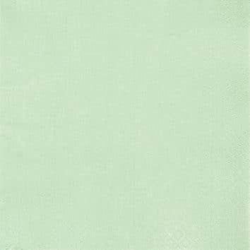 Serviett Kaffe 25x25 m mint perleeffekt