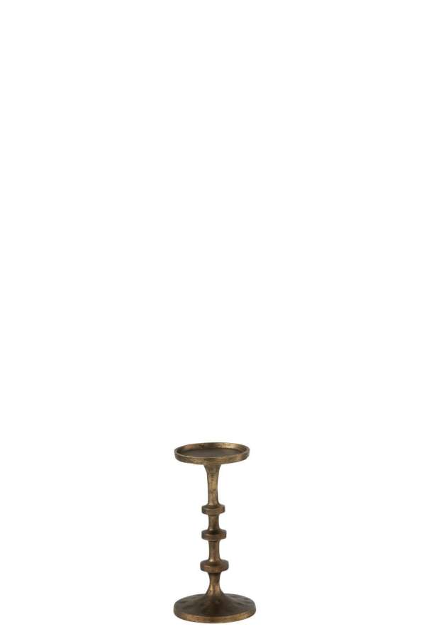CANDLEHOLDER LUZ ALUMINIUM BRONZE LARGE