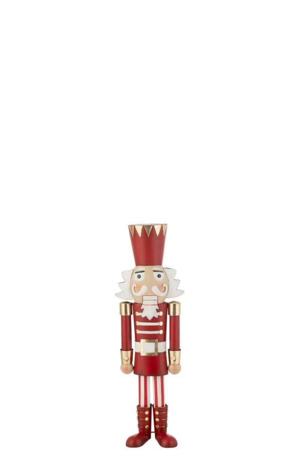 NUTCRACKER IRON RED/GOLD MEDIUM