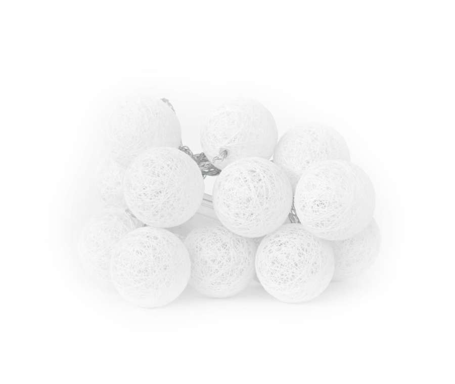 Lysslynge M/220V/15 Kul. Hvit 3M