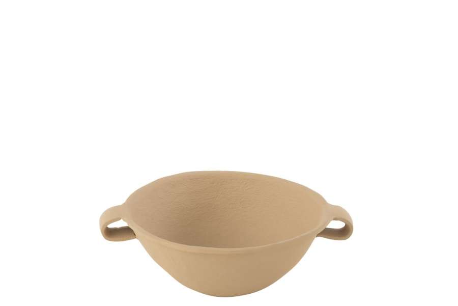 BOWL AGRA ALUMINIUM BEIGE