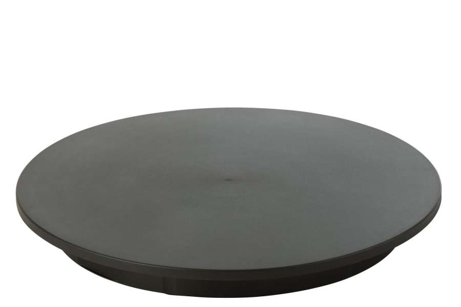 ROTATING BASE ROUND 50KG PLASTIC BLACK LARGE