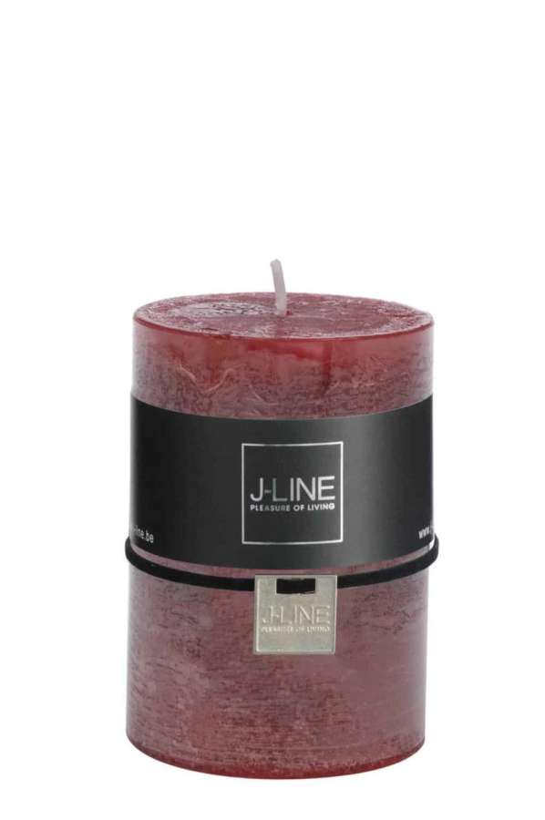 CYL. CANDLE CHERRY M 39H