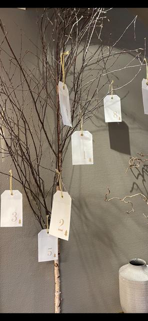 Kalender poser m/oppheng -24 stk (15 cm)