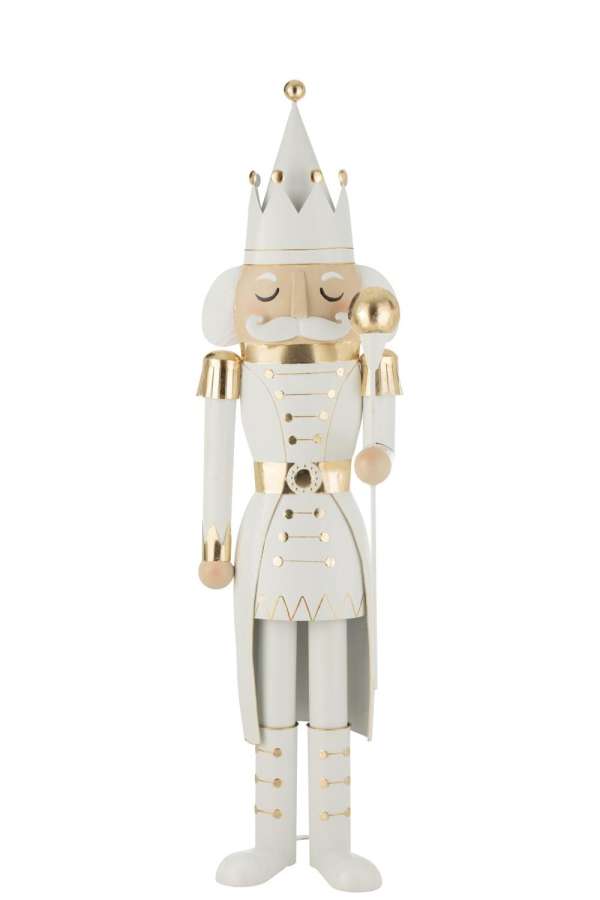 NUTCRACKER IRON GOLD/WHITE LARGE