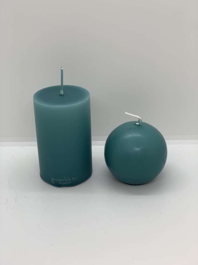 Kubbelys  73 Turkis Grå- 4X6Cm