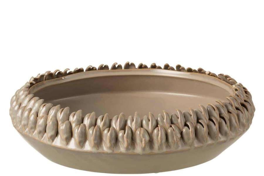 DISH IBIZA CERAMIC GREY LARGE