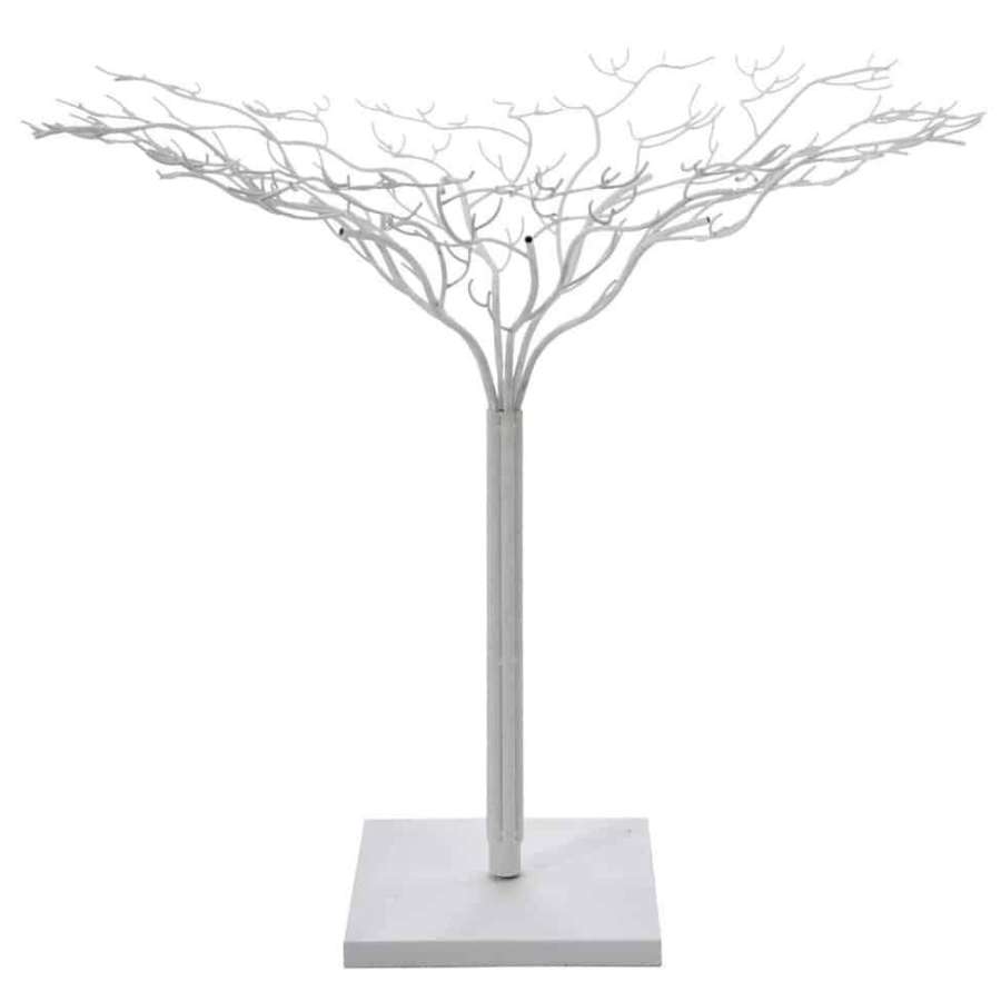 TREE METAL WHITE L