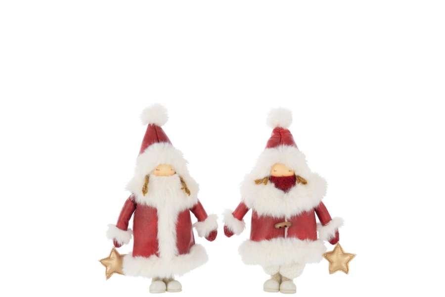 GIRL STAR IN HAND POLYESTER MULTICOLORED SMALL ASSORTMENT OF 2