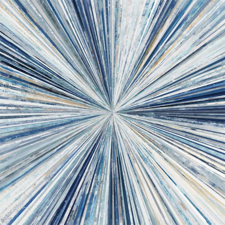 Maleri m/ramme 80x80cm