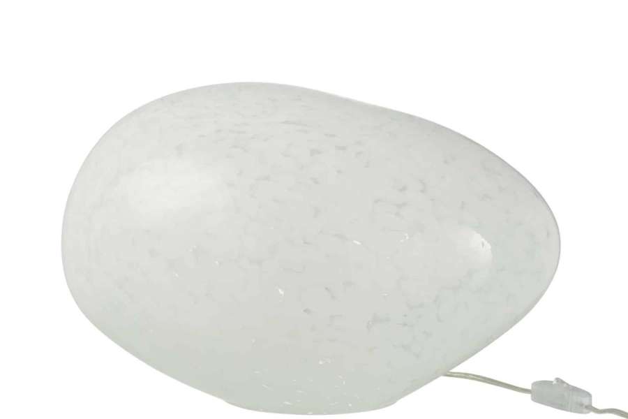 LAMP DANY SPOTS OVAL GLASS WHITE