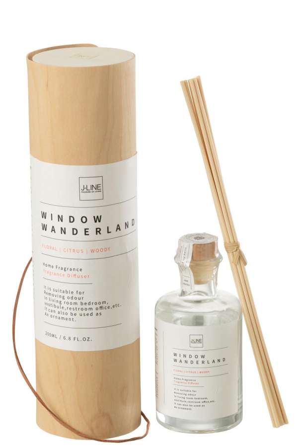 DIFFUSER ROUND WINDOW  WANDERLAND TRANSPARENT LARGE