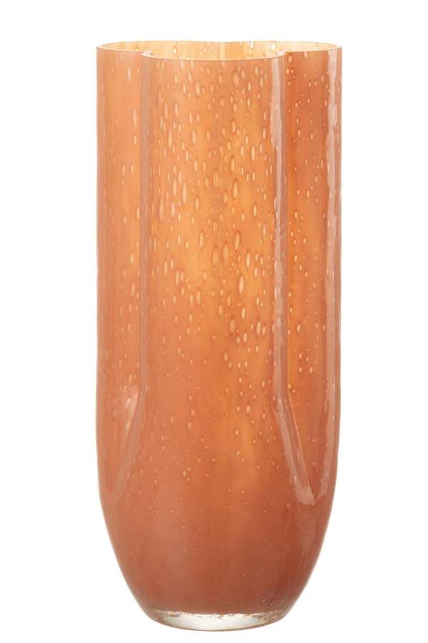VASE TRIKKIE GLASS CORAL