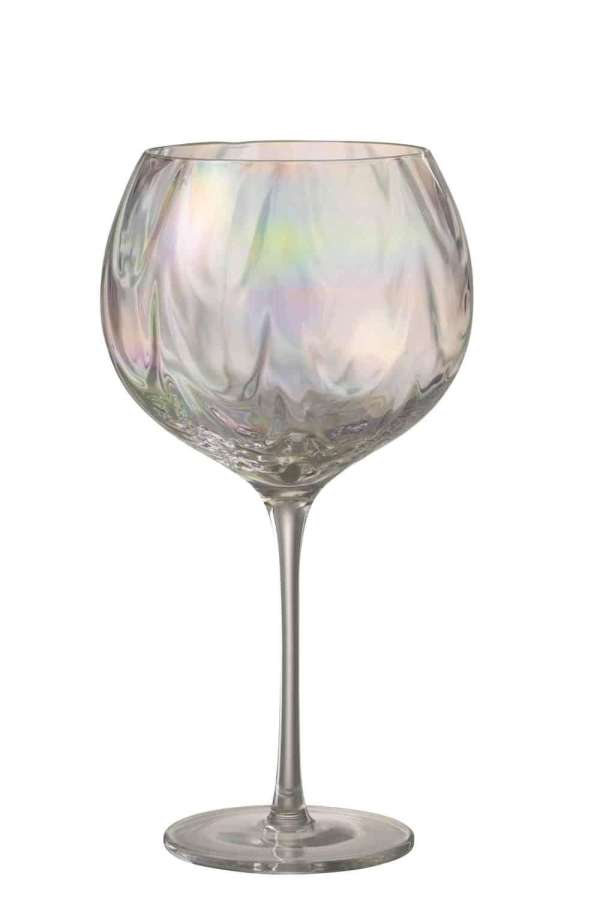 WINE GLASS IRREGULAR GLASS TRANSPARENT