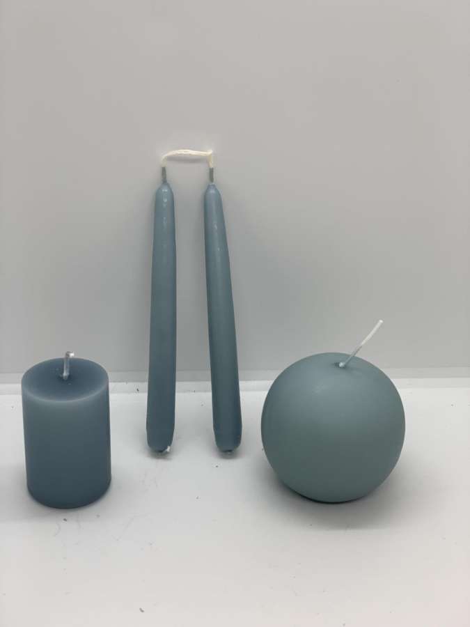 Kulelys 7x7 cm-68 Himmel grå