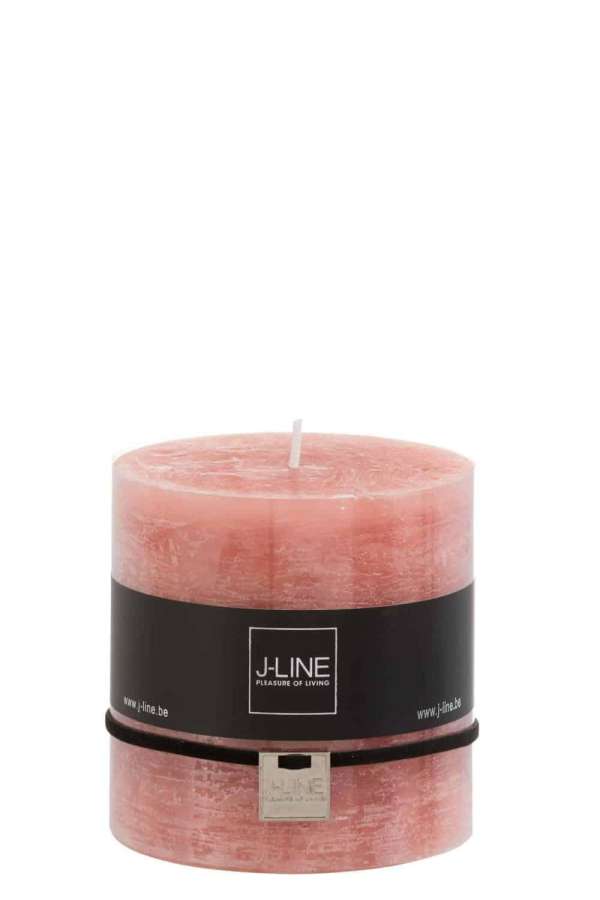 CYLINDER CANDLE TERRACOTTA -64H