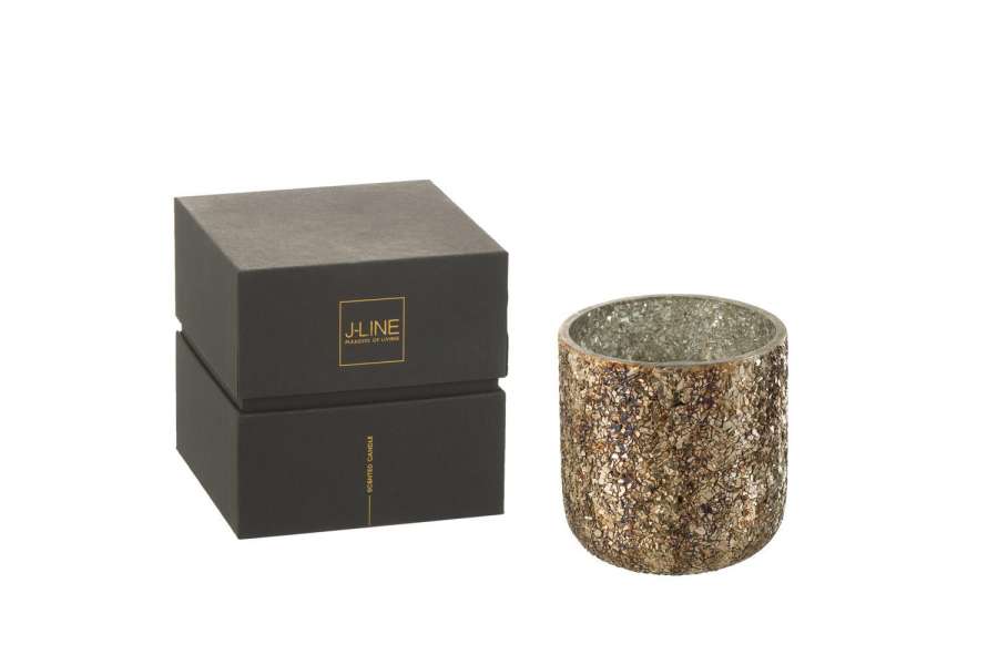 SCENTED CANDLE LUXURIA BRONZE MEDIUM- 60H