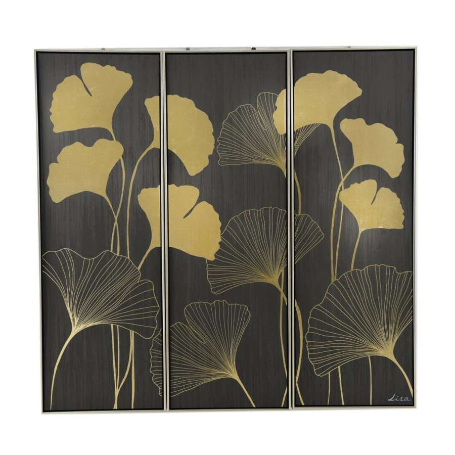 Maleri M/Ramme S/3 120X120Cm