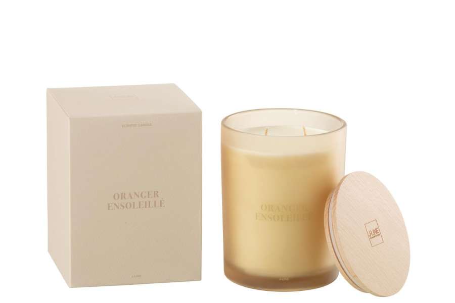 SCENTED CANDLE ACCORDS ESSENTIELS ORANGER ENSOLEILLÉ-52H
