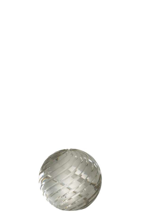 PAPERWEIGHT ONDES GLASS TR MEDIUM