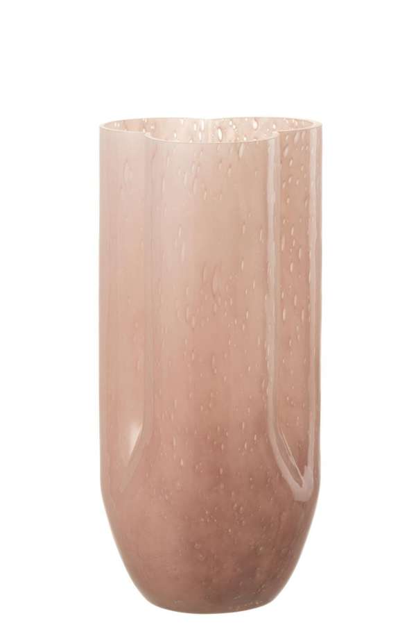 VASE TRIKKIE GLASS PINK
