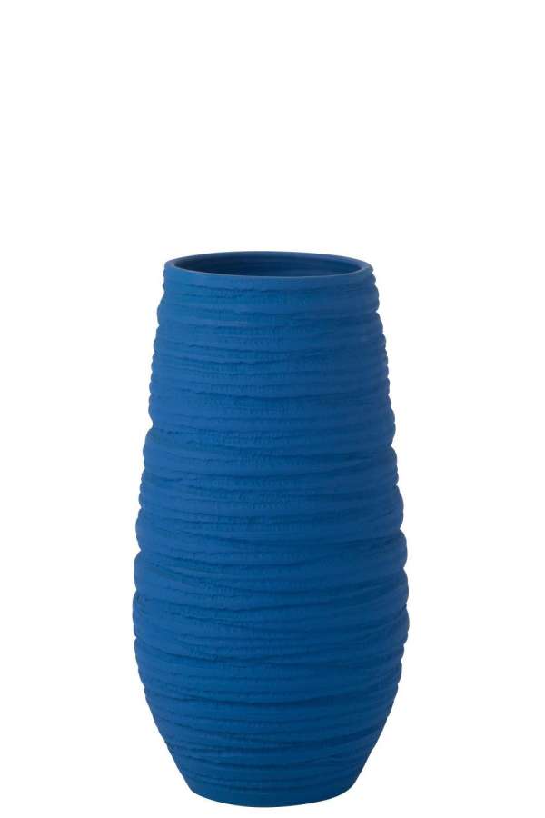 VASE FIESTA CERAMIC BLUE X-LARGE