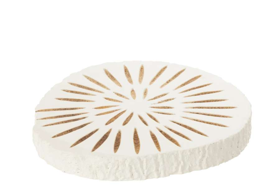 SLICE YING WOOD WHITE