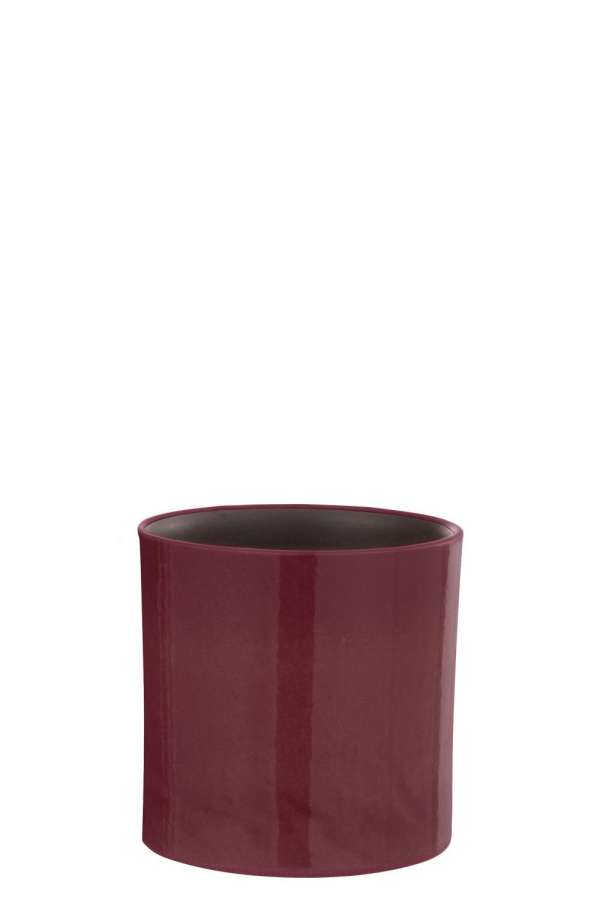 FLOWER POT FLEK CERAMIC FUSCHIA SMALL