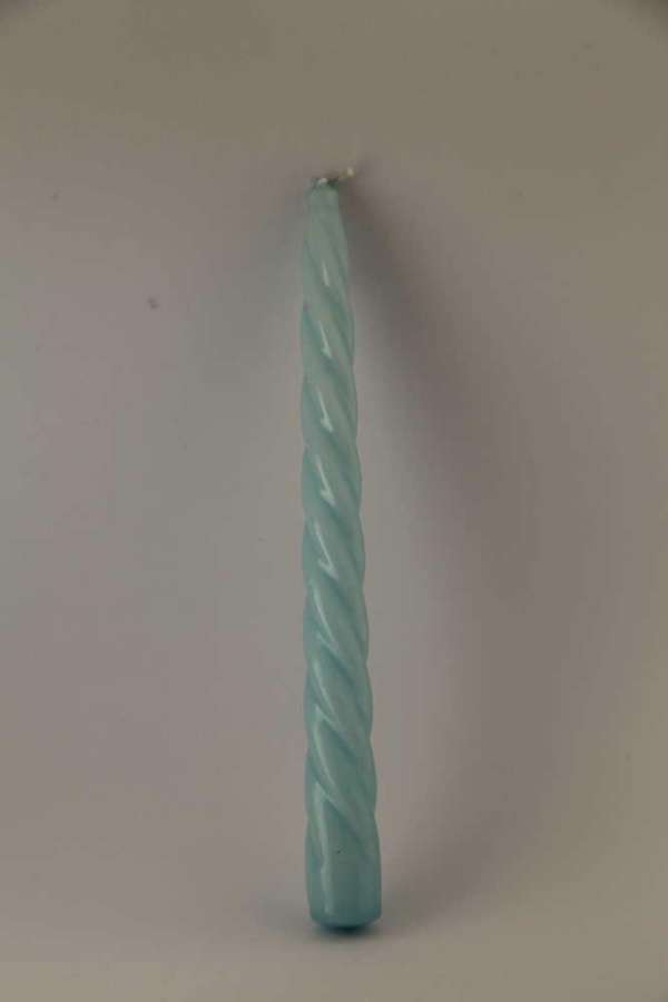 Snurrelys  2X23cm Lys Blå Lakk