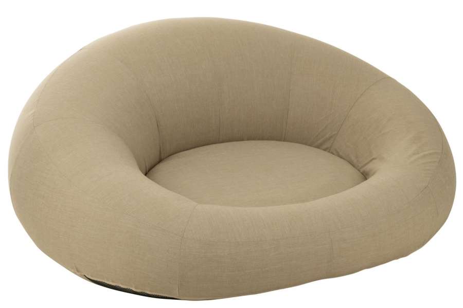 MATTRESS DONUT POLYPROPYLENE BEIGE
