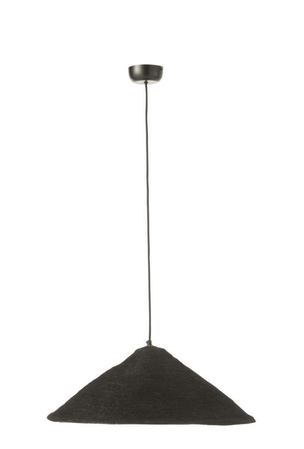 HANGING LAMP HAT MOONJ GRASS BLACK SMALL