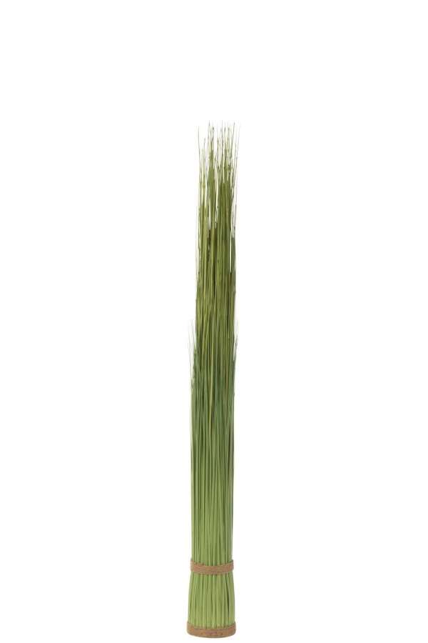 GRASSES BUNDLE PLASTIC GREEN MEDIUM