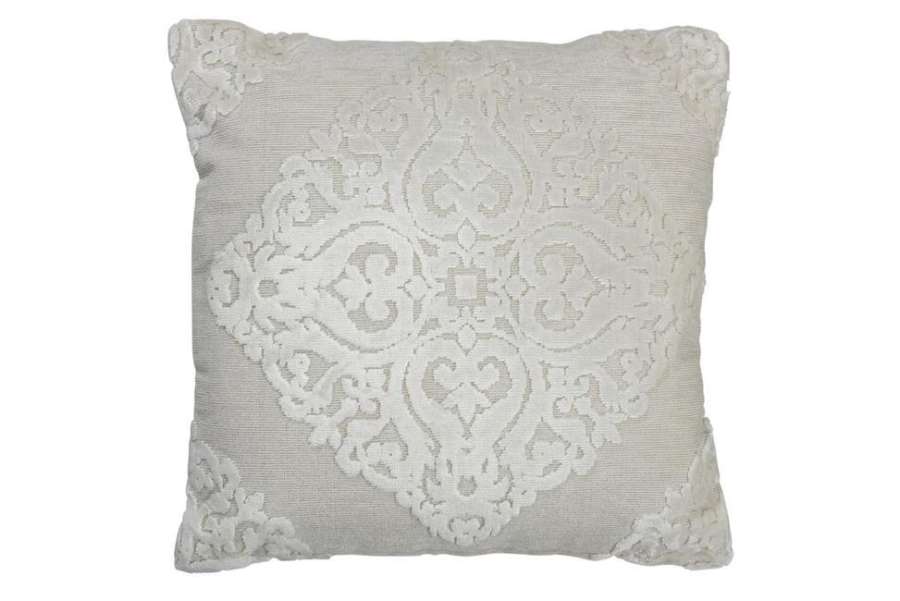 CUSHION VENDE POLYESTER WHITE