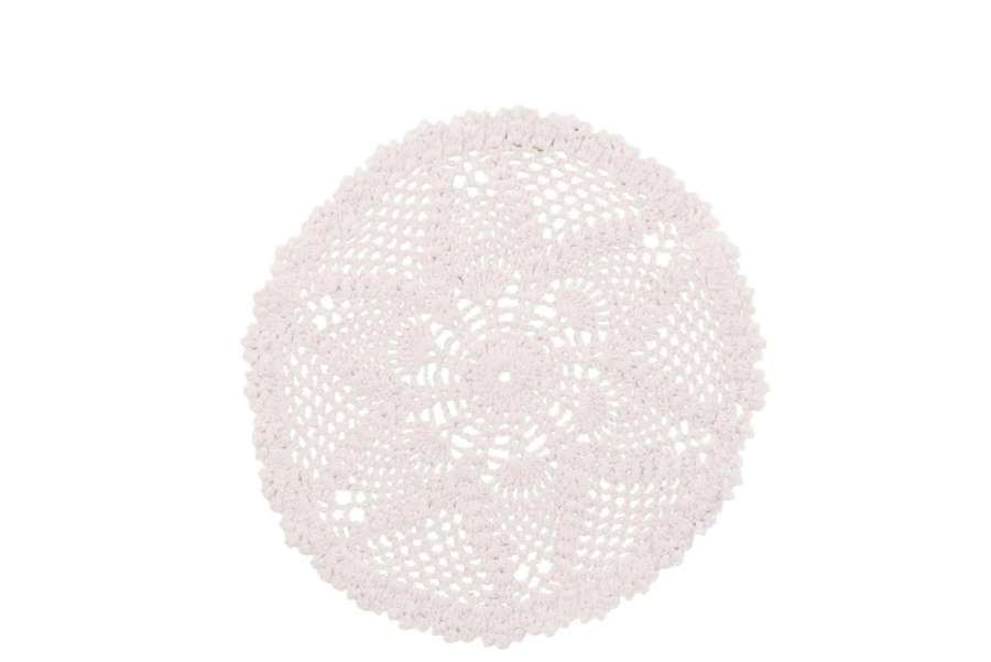 DOILY MIA LACE COTTON BANC