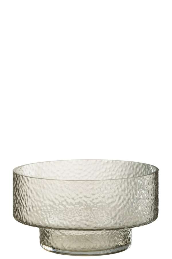 VASE LOW BETTY TRANSPARENT TRANSPARENT