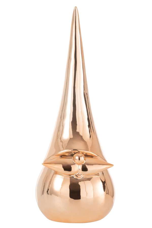 SANTA MODERN PORCELAIN COPPER LARGE