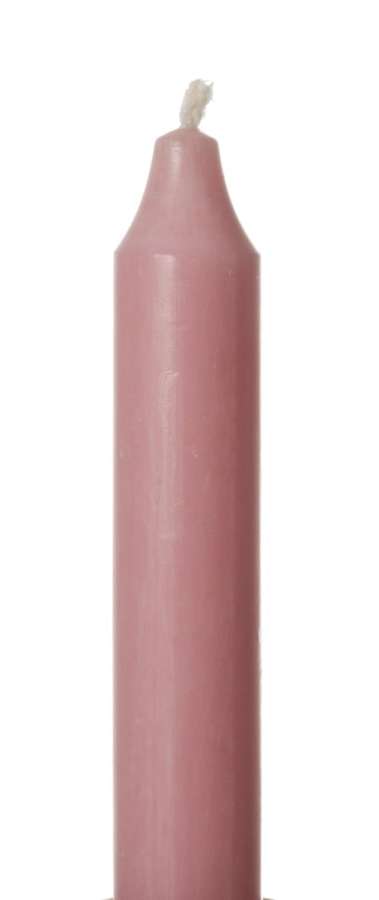 Kronelys Rustikk 2,2X30Cm 63 Rosa