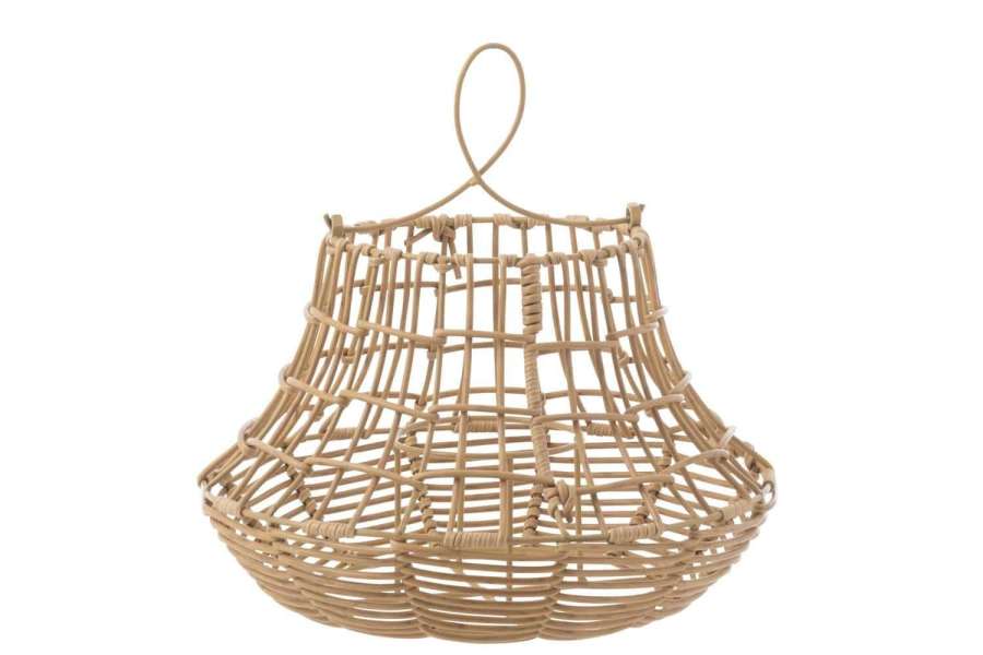 HURRICANE HANGING HIGH RATTAN NATURAL