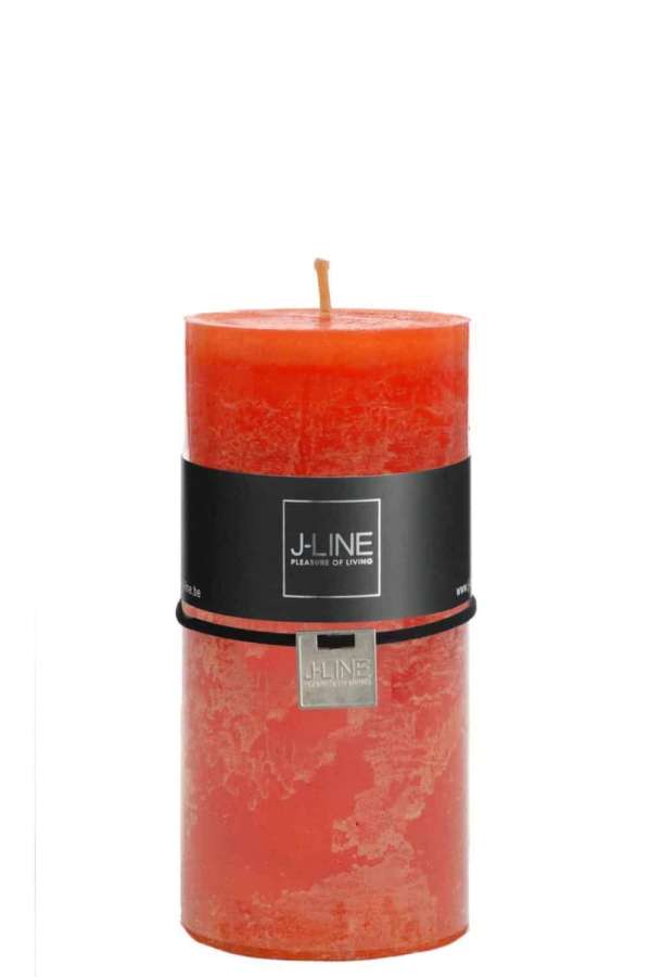 CYL. CANDLE ORANGE L -52H J LINE