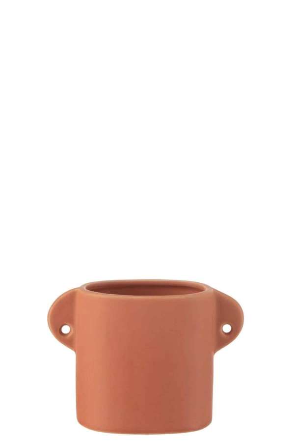 POT RENAISSANCE CERAMIC ORANGE